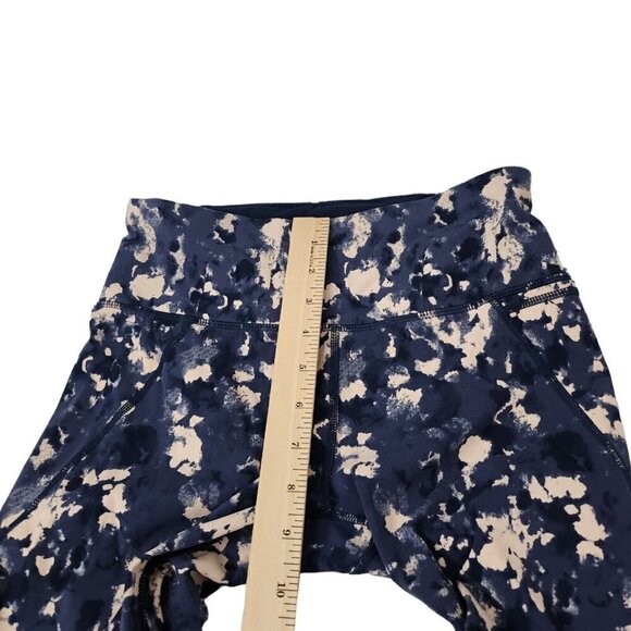 Sweaty Betty‎ Leggings XS Power 7/8 Length Blue Tie-Dye Run Workout Athleisure - Picture 9 of 10